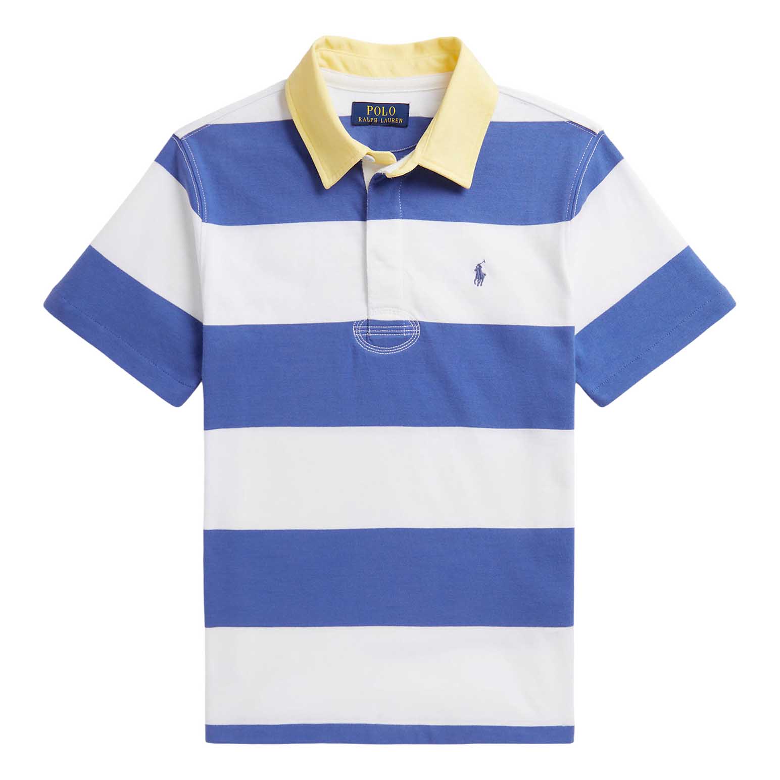 Polo Ralph Lauren Striped Cotton Short-Sleeve Rugby Shirt